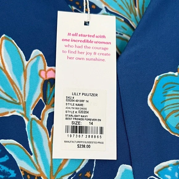 NWT. Lilly Pulitzer Adalyn Maxi Dress - Picture 4 of 13